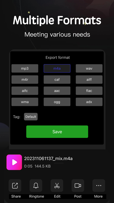 Audio Editor - Music Mixer screenshot 1