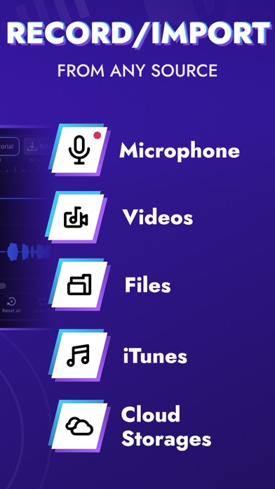 Audio Editor Tool: Edit Music screenshot 1
