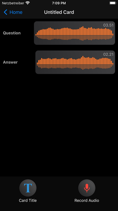 Audio Flashcards App screenshot 5