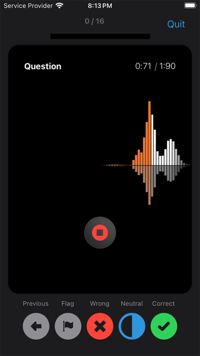 Audio Flashcards App screenshot 8