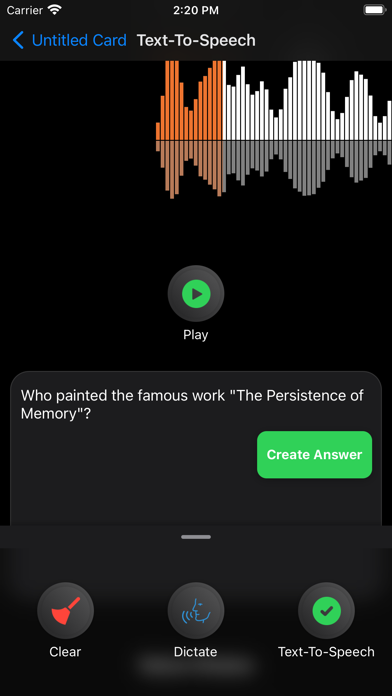 Audio Flashcards App screenshot 7