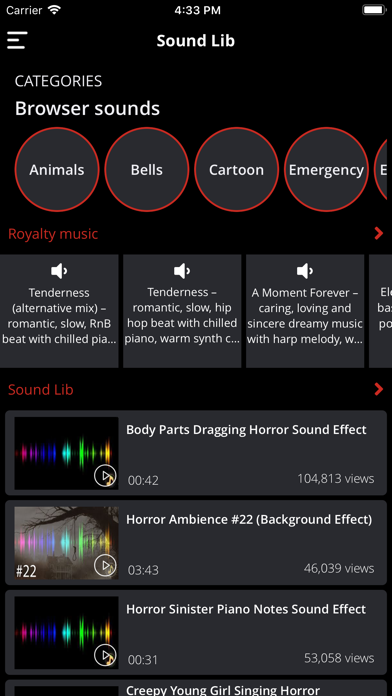 Audio Library - Sound Effects screenshot 4