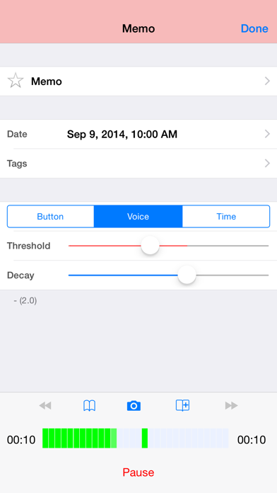 Audio Memos Pro screenshot 4