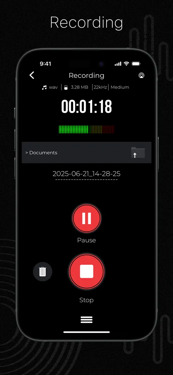 Audio Recorder & Voice Editor screenshot 4