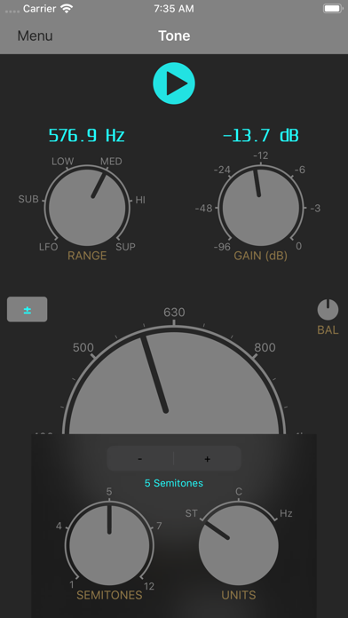 Audio Signal Generator screenshot 1
