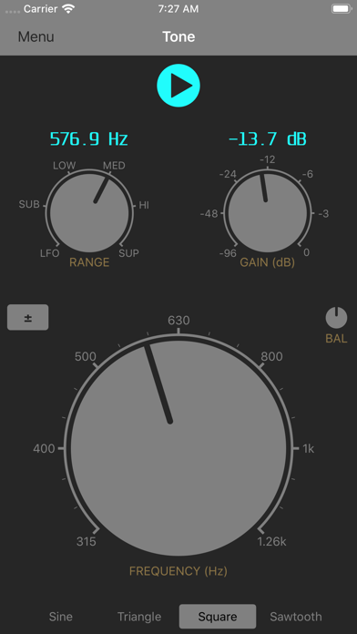 Audio Signal Generator screenshot 5