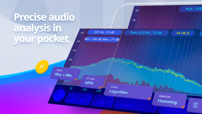 Audio spectrum analyzer EQ Rta screenshot 5