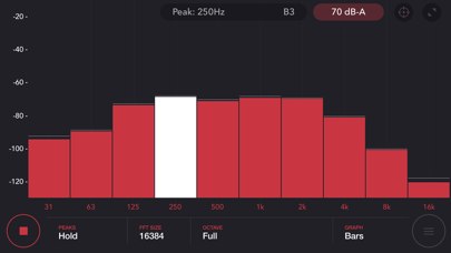Audio Spectrum Analyzer Pro screenshot 1