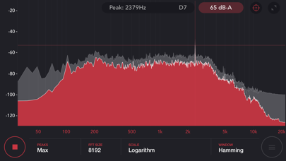 Audio Spectrum Analyzer Pro screenshot 2