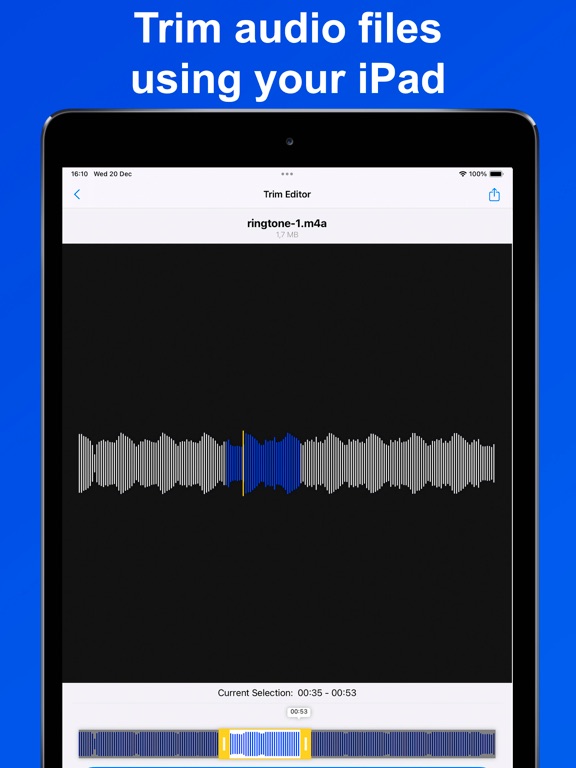 Audio Trimmer - Music Editor screenshot 2