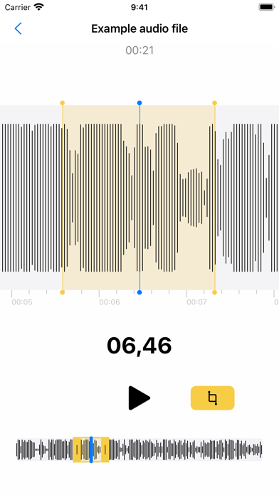 Audio Trimmer - Trim Audio screenshot 1