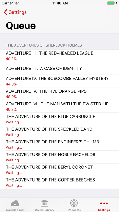 Audiobooks - Librivox library screenshot 1