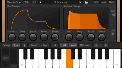 AudioKit Synth One Synthesizer screenshot 4