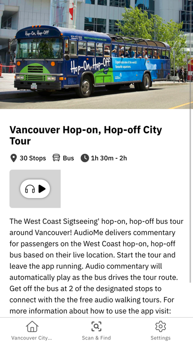 AudioMe Tours screenshot 4