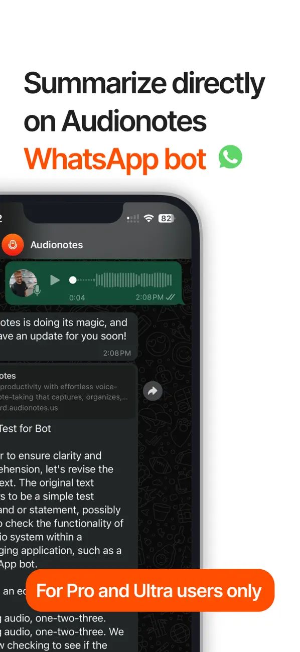 Audionotes: Audio Notes AI screenshot 2