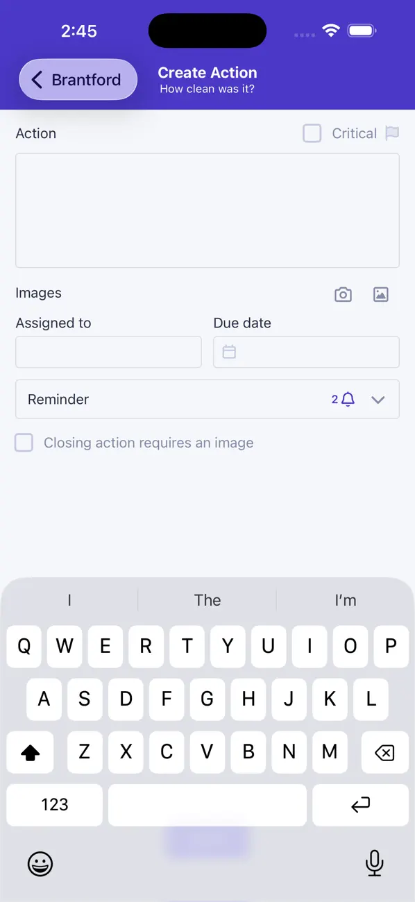AuditApp: Field Inspections screenshot 1