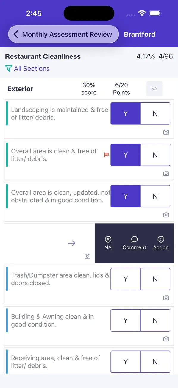 AuditApp: Field Inspections screenshot 2