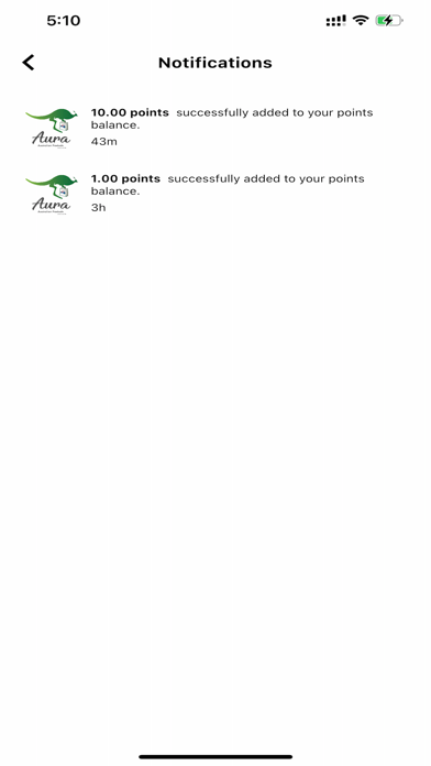 Aura Rewards System screenshot 2