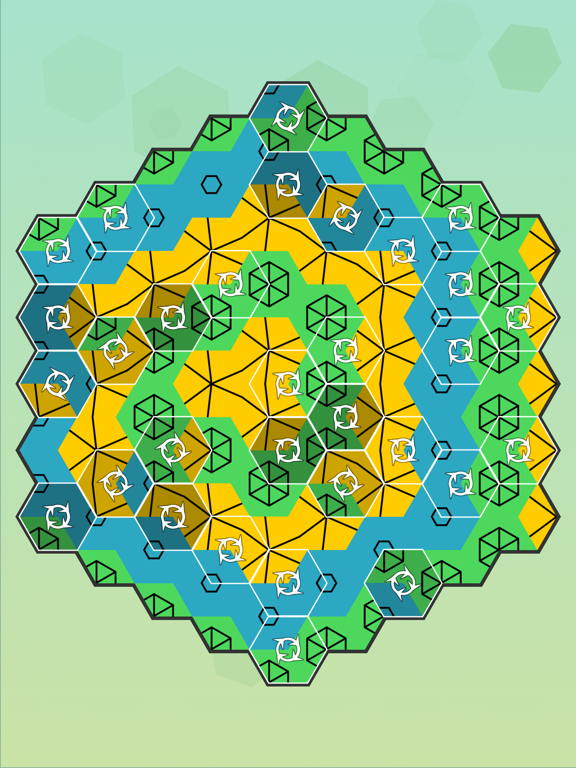 Aurora Hex - Pattern Puzzles screenshot 5