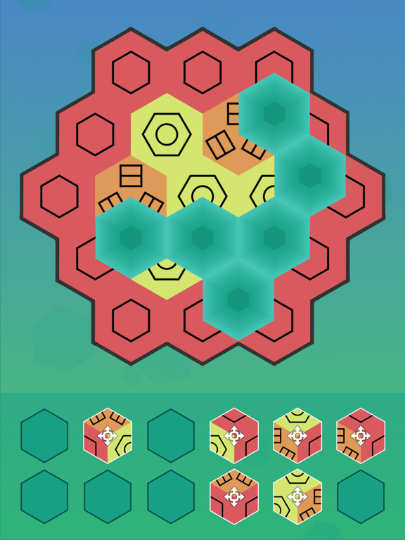 Aurora Hex - Pattern Puzzles screenshot 9