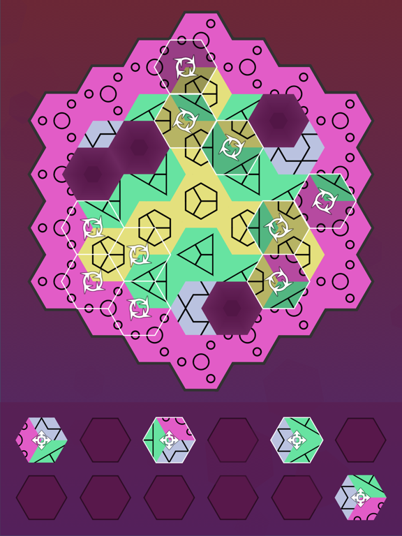 Aurora Hex - Pattern Puzzles screenshot 3