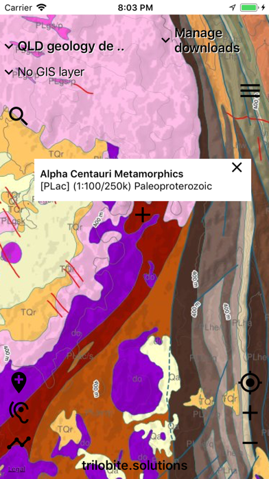 Australian Geology Travel Maps screenshot 1