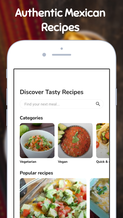 Authentic Mexican Recipes screenshot 4