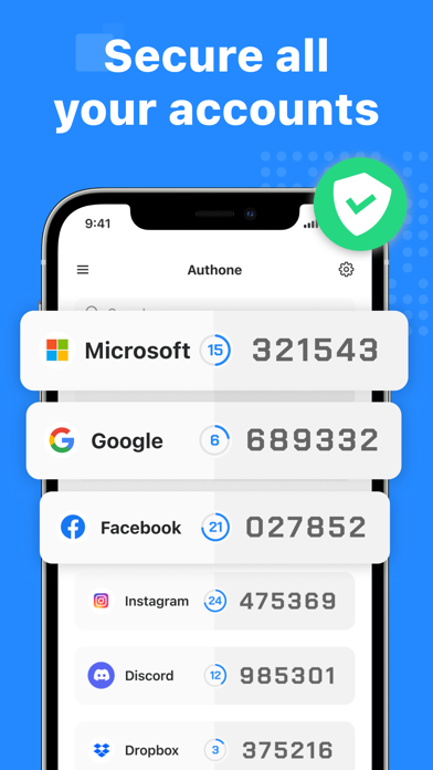 Authenticator App - 2FA Auth + screenshot 4
