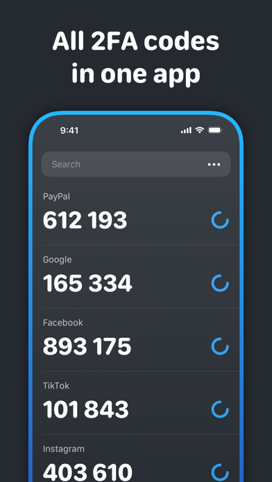 Authenticator App - Two Factor screenshot 2