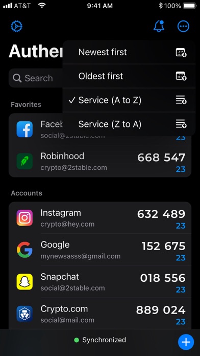 Authenticator App screenshot 3