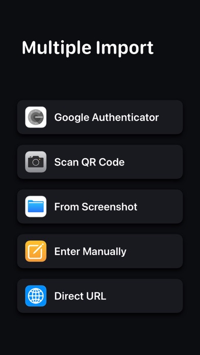 Authenticator App screenshot 2