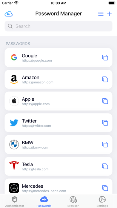Authenticator App ¹ screenshot 3
