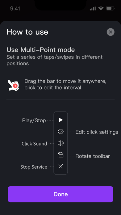 Auto Clicker-Auto Tapper tool screenshot 3