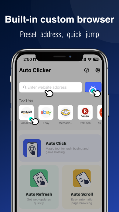 Auto Clicker-Clickee Assistant screenshot 1