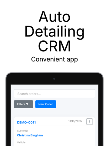 Auto Detailing CRM screenshot 3