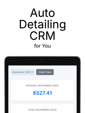 Auto Detailing CRM screenshot 1