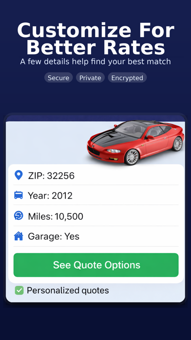 Auto Insurance Quote screenshot 4