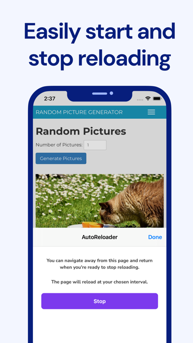 Auto Reloader: Safari Refresh screenshot 3