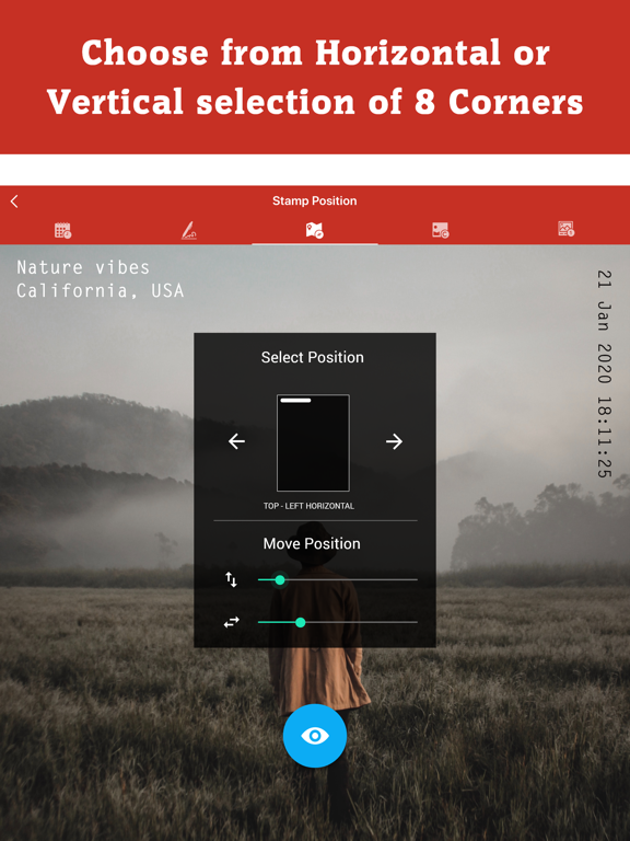 Auto Stamper: Stamps on photos screenshot 1