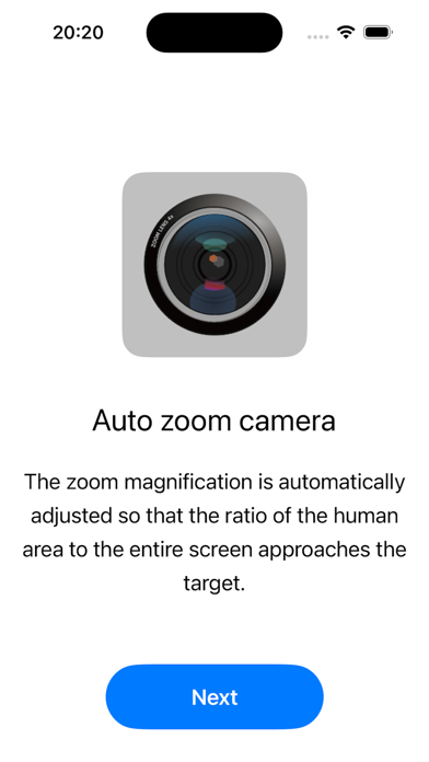 Auto Zoom Camera - Video Cam screenshot 1