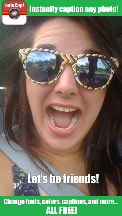 autoCap Free - Add funny text to Instagram photos & funny captions on Facebook pics screenshot 4