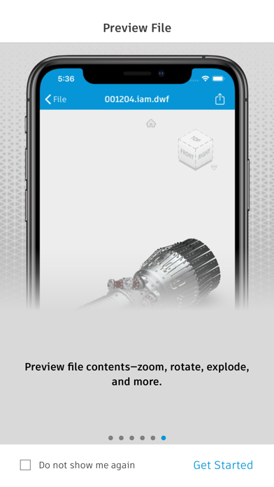 Autodesk Vault Mobile screenshot 1