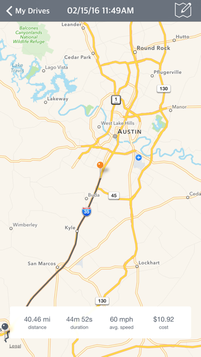 AutoDrive — Drive Tracking screenshot 3