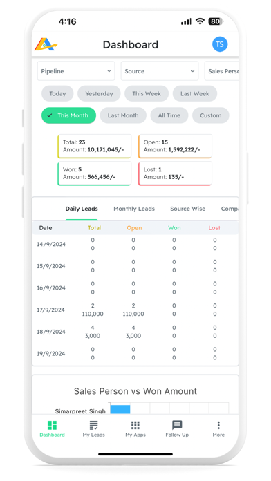 Automate Sales CRM screenshot 4