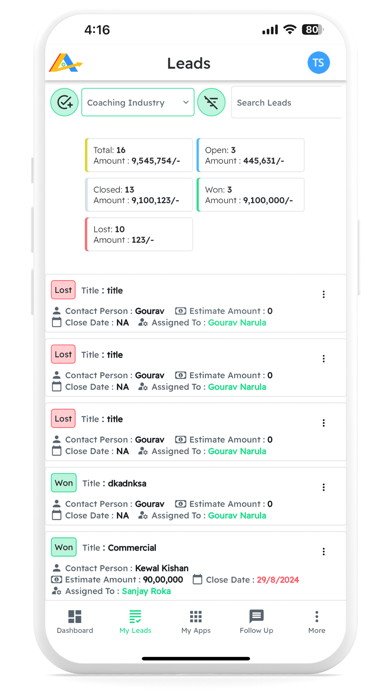 Automate Sales CRM screenshot 5