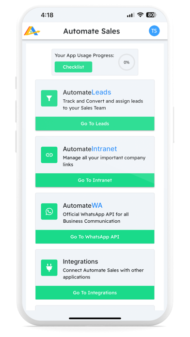Automate Sales CRM screenshot 6