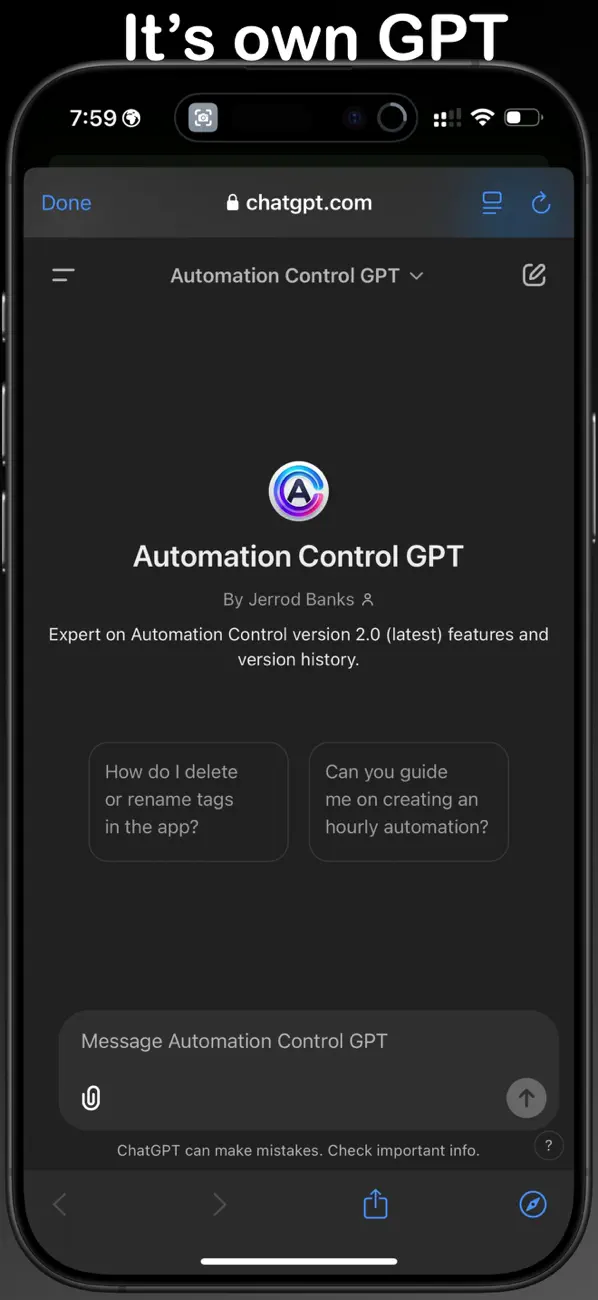 Automation Control screenshot 1