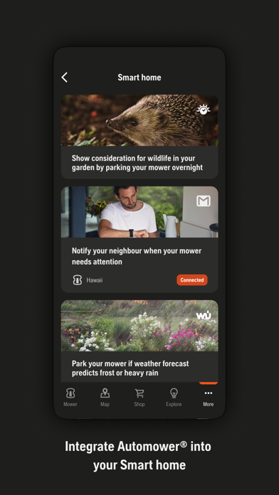 Automower Connect screenshot 1