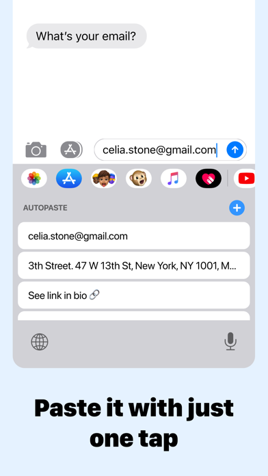 AutoPaste - Keyboard screenshot 2