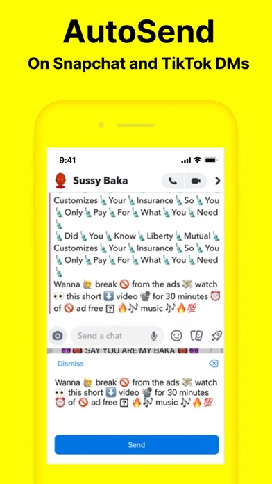 AutoSend - Paste Keyboard App screenshot 2